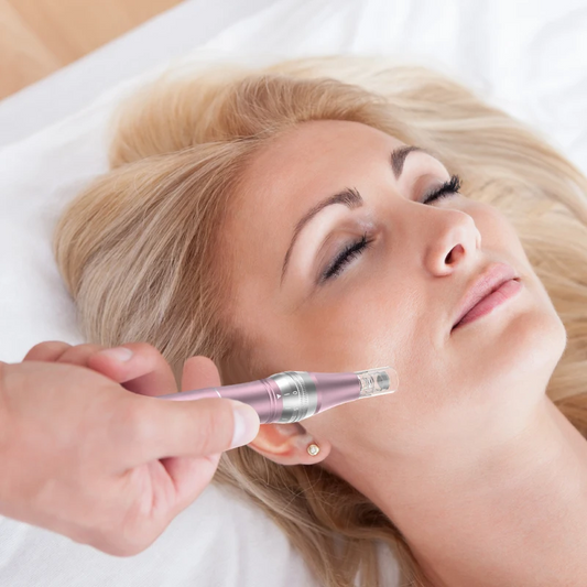 Professional Microneedling Wireless DermaPen ULTIMA L1 – Authentic Dermapen Kit with 12-Pin & 36-Pin Needle Cartridges for Face Skin Rejuvenation